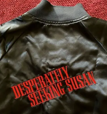 Madonna Mint Desperately Seeking Susan 1985 Promo Satin Jacket Hbo Video Betamax • $1600