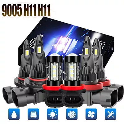 For MAZDA 3 2010 2011-2013 Combo LED Headlight High Low Beam + Fog Light Bulbs • $69.99