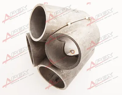 4-1 4 Cylinder Manifold Header Merge Collector Stainless Steel T3/T4 Turbo Inlet • $39.99