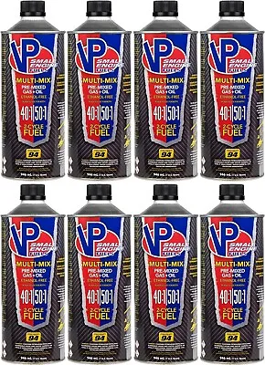 VP Racing Fuels 6815 Multi-Mix 40:1/50:1 Premixed Gas+Oil 2-Cycle SEF • $62.99