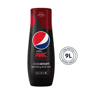 SodaStream Sparkling Drink Mix Pepsi Pepsi Max 7UP - Makes 9L Fizzy Drinks • £13.33