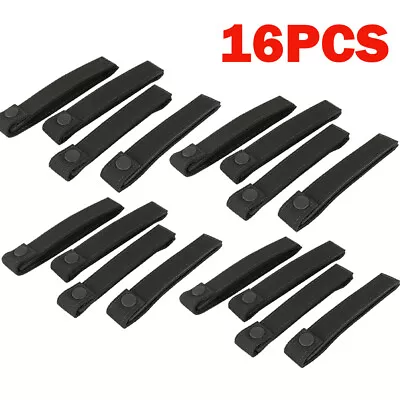 16 X 6  MOD MOLLE PALS Modular Web Gear Replacement Tie Straps Black • $26.68