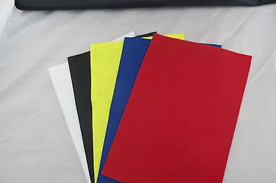 Felt Primary Colours With Adhesive 1 X 5 Colours 30cm X 20cm  FREE POSTAGE • $11.15