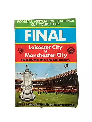 Leicester City V Man City 1969 Fa Cup Final • £5