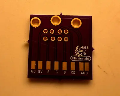 NES RGB Easy Solder Board For 8 Pin Mini DIN Connector - NEW! • $8