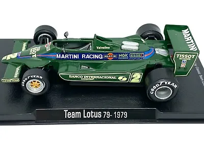 1:43 Scale Lotus 79 F1 Diecast Model - Carlos Reutemann 1979 Model F1 Race Car • £11.69