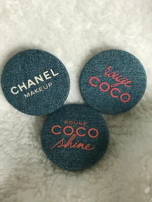 Chanel Set Of 3 Broches/Badge  New   Collectable • £14.99