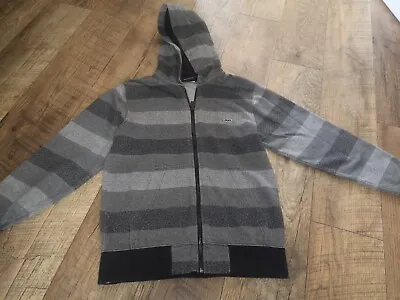 Vans Kids Hoodie. Size Small. Age 8-10. Grey. Zip Up. Vgc • £1.99