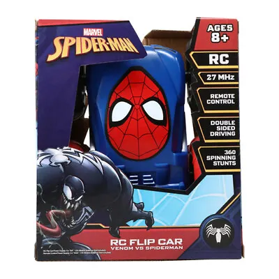Marvel Spiderman Venom Remote Control RC Flip Car 360 Spin Stunts FREE SHIPPING • $16.99