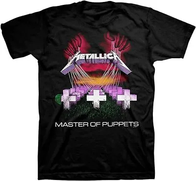 Metallica Master Of Puppets Men's Black T-Shirt Size XL • $21.95