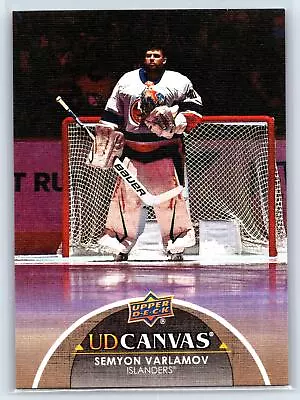 Semyon Varlamov 2021-22 Upper Deck UD Canvas New York Islanders #C172 • $2.39