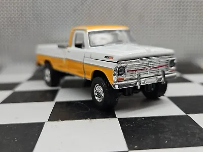 CUSTOM MADE 1969 Ford F100 Truck 1:64 Scale 4x4 Mud Tires Greenlight Ertl Dcp M2 • $34.99