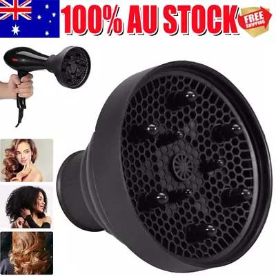 Universal Hairdressing Blower Cover Styling Salon Curly Hair Dryer Diffuser HOT • $12.99