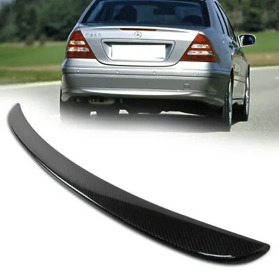 Carbon Fit For Mercedes Benz W203 2001-2007 4DR A Type Rear Trunk Spoiler Wing • $289