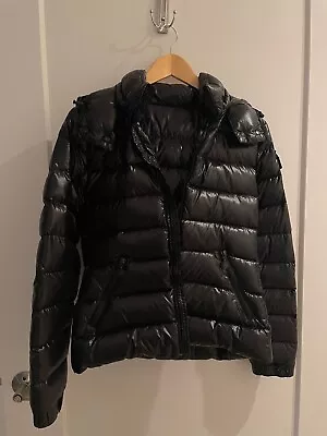 Moncler Bady Puffer Jacket Black Size 2 Womens • $499.99