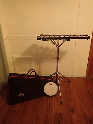 Vic Firth Xylophone 32 Key Percussion Drum Sticks Mallets Stand & Soft Case • $90