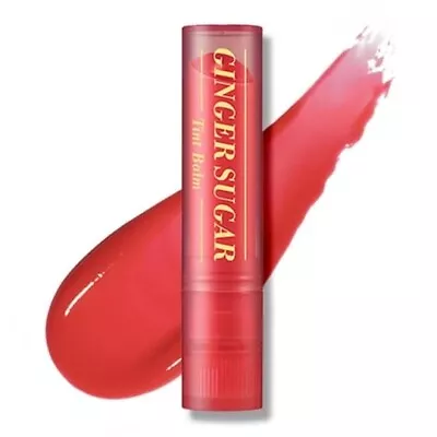 ETUDE Ginger Sugar Tint Balm 3.2g #Humming Red Lip Tint Lip Gloss Lip Care New • $18.98