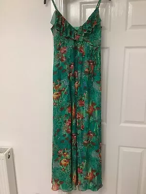 MYLEENE KLASS - MAXI FLOATY SUMMER DRESS - Size 10 - Immaculate Condition • £12