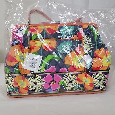 Vera Bradley BARBARA FRAME BAG Jazzy Blooms NEW Retired Print Pattern HTF  $128 • $79.99