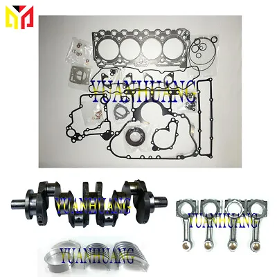 $1185 • Buy V3307 Crankshaft Main Rod Bearing Con Rod Engine Gasket Kit For Kubota Tractor