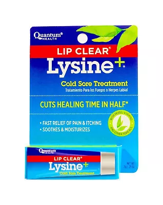 💫Quantum Health  Lip Clear Lysine+ Cold Sore Treatment (7g)💫 • £11.99