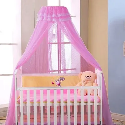 Baby Bedroom Curtain Mosquito Net Crib Newborn Infants Bed Canopy Tent Portable • $39.99