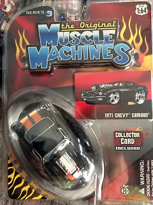 The Original Muscle Machines 1971 CHEVY CAMARO SERIES 3 - 1/64  71 CAMARO - HTF • $34