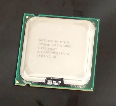 Intel Core 2 Quad Q8400 2.66GHz SLGT6 CPU From 2006 • $35