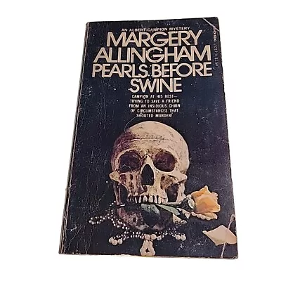 Pearls Before Swine Margery Allingham Vintage Paperback Book • £30