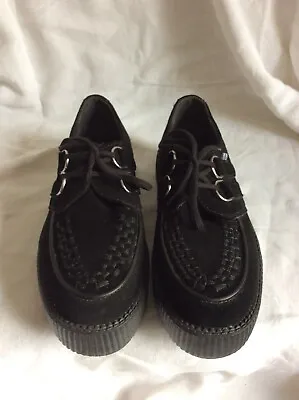 £60 • Buy TUK  VIVA Creepers. Size 38. Black Suede. New. Excellent Condition. Never Worn.