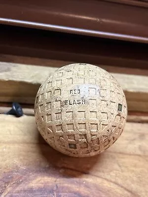 ANTIQUE  Red Flash Mesh Golf Ball • $9.99