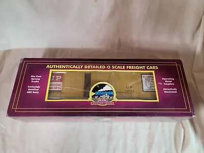 MTH O Premier Trains #300124 UP Union Pacific Double Door 50' Box Car 20-20166A • $37