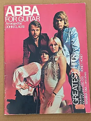 Abba - Australian Greatest Hits Sheet Music Book With Printed Autographs • $35