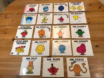 £12.99 • Buy Collection Of 19 Vintage Roger Hargreaves Mr Men & Little Miss Paperback Books