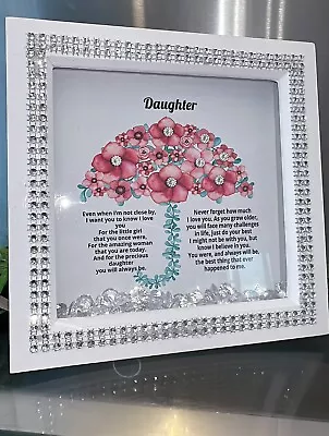 Personalised Keepsake 3d Box Frame Daughter Shadowbox Daughter Home • £12.99