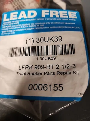 $179.99 • Buy Watts Total Valve Rubber Parts Repair Kit LFRK 909 RT 2-1/2 - 3  794089