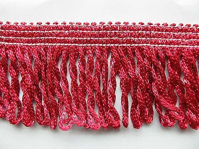 Looped Tassel Fringe 4CM 5CM Fringing **19 DIFFERENT COLOURS** ONE YARD • £1.99