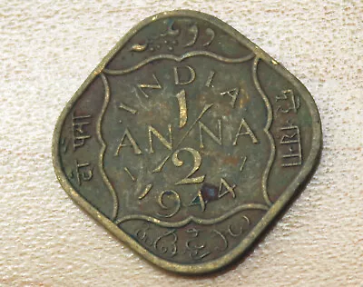 1944 India 1/2 Anna • $0.99