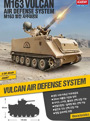 1/35 M163 Vulcan Air Defence System #13507 • $59.90