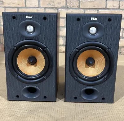 Bowers And Wilkins B&W 100W DM601 S2 Speakers Black • £175