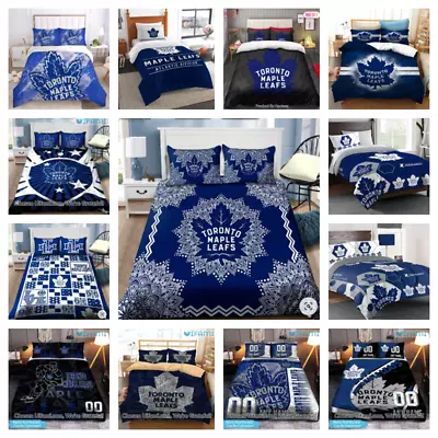 NHL Home Textiles With Pillowcase Toronto Maple Leafs Highend Bedroom Decor Gift • $62.76
