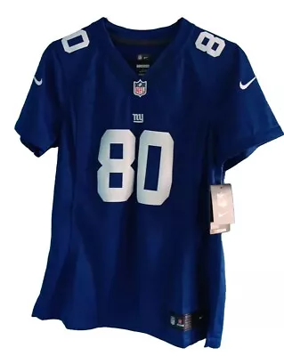 NWT NIKE Victor Cruz 80 Women's Medium NY Giants Football Authentic Jersey • $54.99