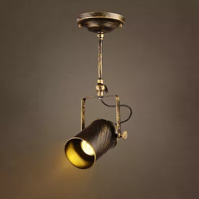 $39.99 • Buy Vintage Semi Flush Mount Ceiling Lighting Hallway Pendant Lamp Indoor Spot Light