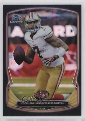 2014 Bowman Chrome Black Refractor /299 Colin Kaepernick #29 • $8.59