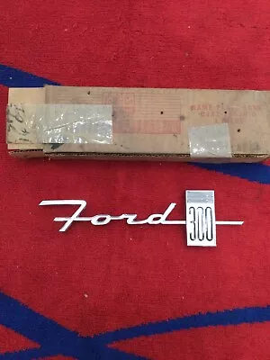 NOS 1963 Ford Galaxie 427 Fender Emblem C3AZ-16098-A • $225