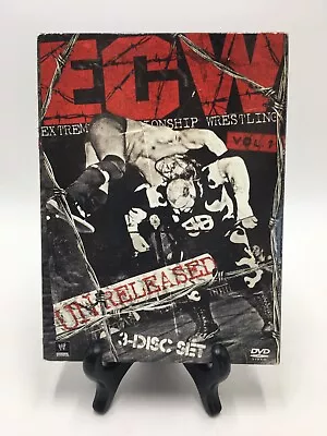 WWE: ECW Unreleased Vol. 1 (Wrestling DVD 2012 3-Disc Set) • $12.95