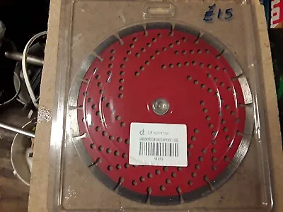 9 Inch   MASONRY DIAMOND Cutting Disc With Vents see Photo  REDUCED  • £15