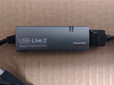 $39 • Buy Hauppauge USB-Live 2 Analog Video Digitizer & Video Capture Device SL-610-V8.0