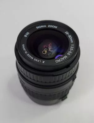 Sigma Zoom Macro 28-80mm F/3.5-5.6 Aspherical  Lens For Minolta • $29.99