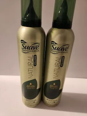 2 Suave Professionals 100% Natural Olive Oil Volume Mouse Salon Proven Beauty • $27